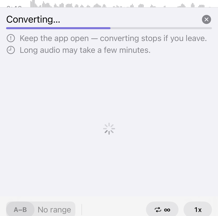 STT converting
